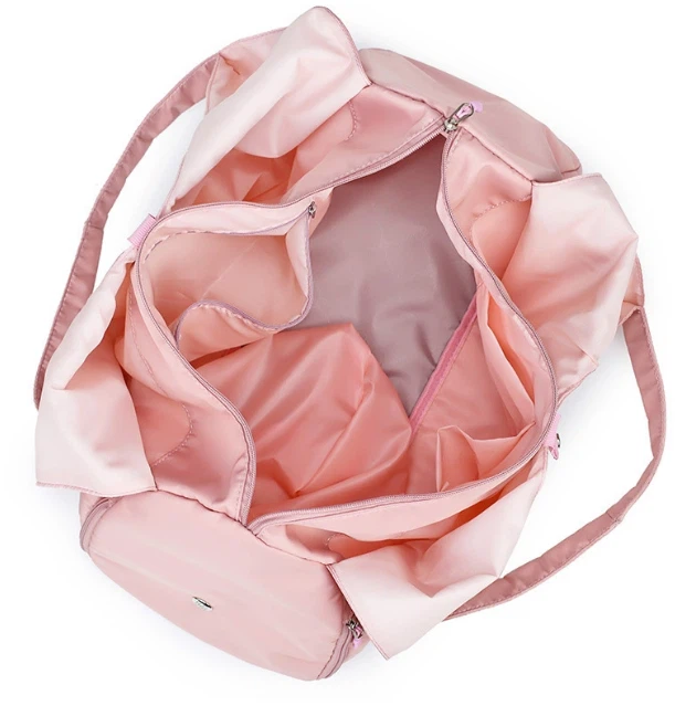 Fashion Pink Travel Duffel Bag Overnight Fashion Pink Travel Duffel Bag Overnight